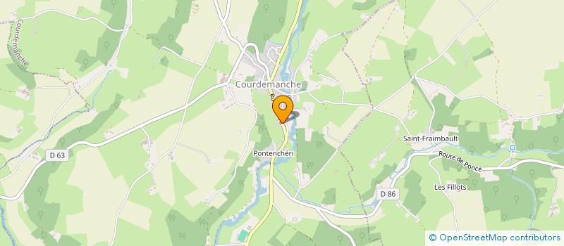 localisation de l'entreprise TA VIGNE  COURDEMANCHE