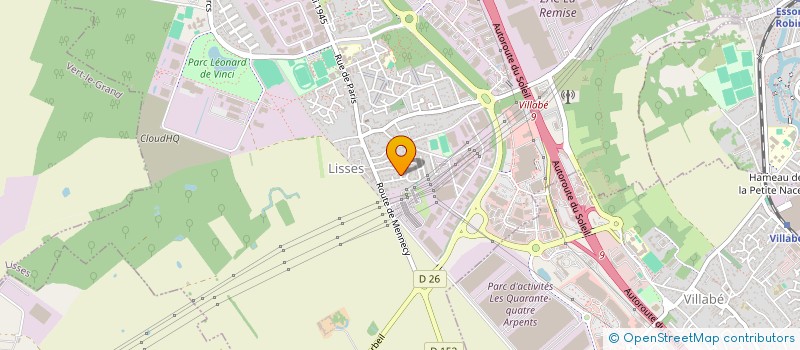 localisation de l'entreprise TA VOITURE.COM à LISSES