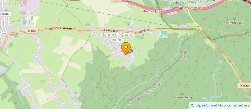 localisation de l'entreprise TA VU TA PUB  MITTELBRONN