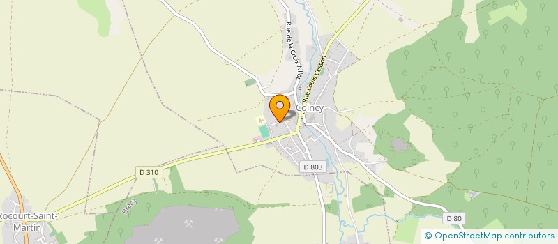 localisation de l'entreprise TA-YO  COINCY