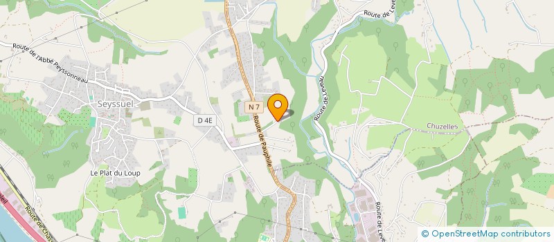 localisation de l'entreprise TA2J  CHUZELLES