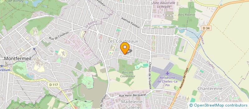 localisation de l'entreprise TA3I  CHELLES