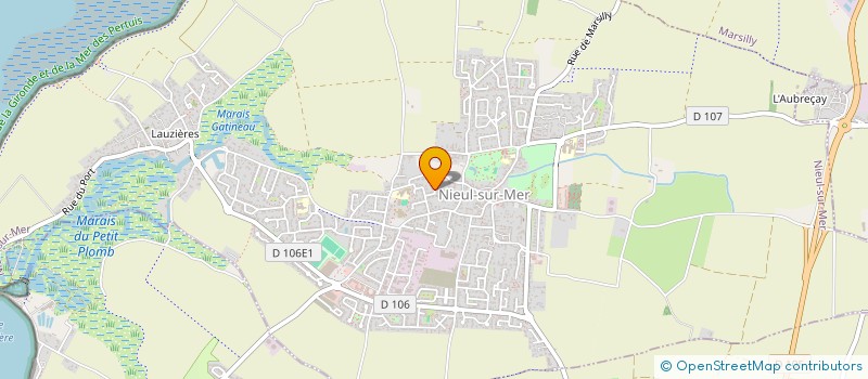 localisation de l'entreprise TA94496  NIEUL-SUR-MER