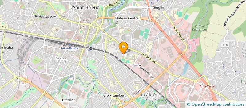 localisation de l'entreprise TAA à SAINT-BRIEUC