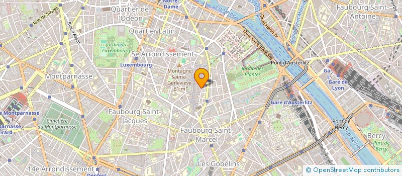 localisation de l'entreprise TAA (TECNOVA ARCHITECTES ASSOCIES)  PARIS