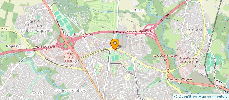localisation de l'entreprise TAAHIR à NANTES