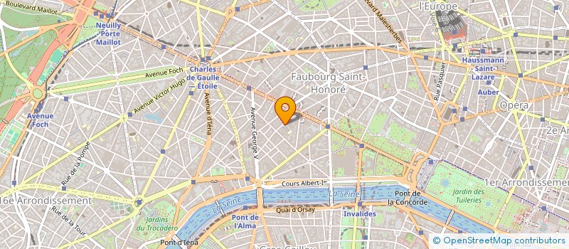 localisation de l'entreprise TAAJ COSMETIC LTD  PARIS