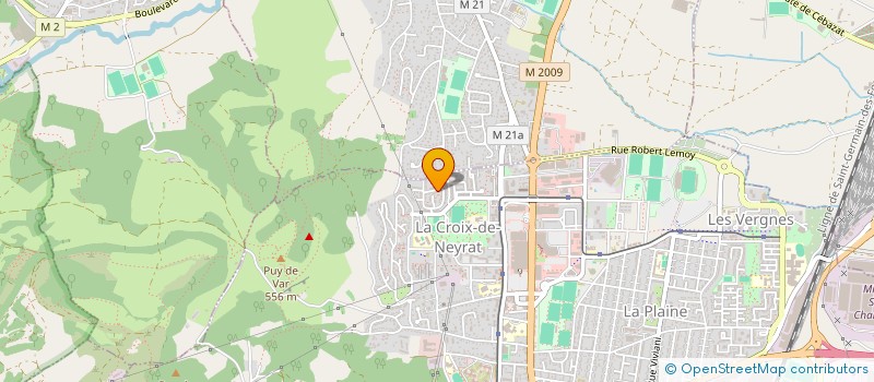 localisation de l'entreprise TAAKA DATA  CLERMONT-FERRAND