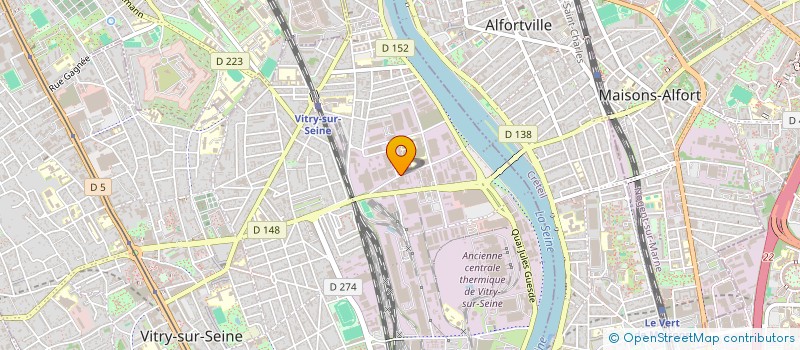 localisation de l'entreprise TAAN DECO à VITRY-SUR-SEINE