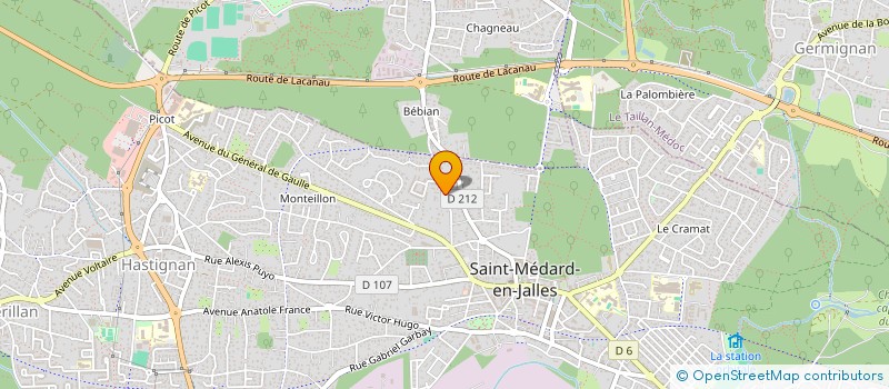 localisation de l'entreprise TAAORA MANAGEMENT à SAINT-MEDARD-EN-JALLES
