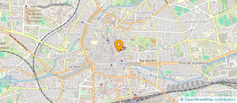 localisation de l'entreprise TAB 22 à RENNES