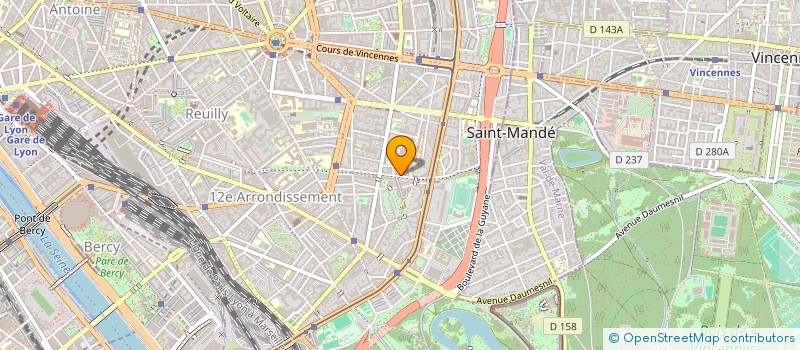 localisation de l'entreprise TAB  PARIS