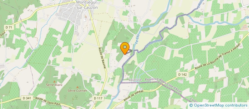 localisation de l'entreprise TAB CONCEPT  MONTSEGUR-SUR-LAUZON