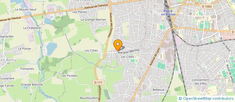 localisation de l'entreprise TAB FINANCES CONSEIL ET PATRIMOINE à SAINT-DENIS-LES-BOURG