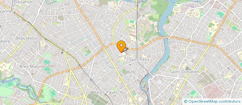 localisation de l'entreprise TAB TAB TAB  NANTES