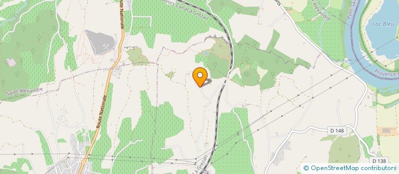 localisation de l'entreprise TAB TP  VENEJAN