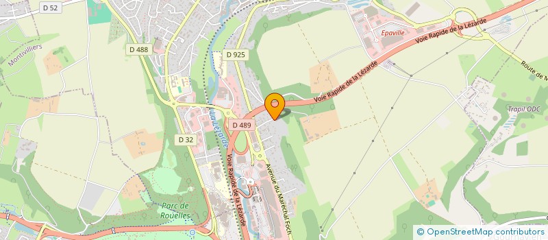 localisation de l'entreprise TABA HOLDING  MONTIVILLIERS