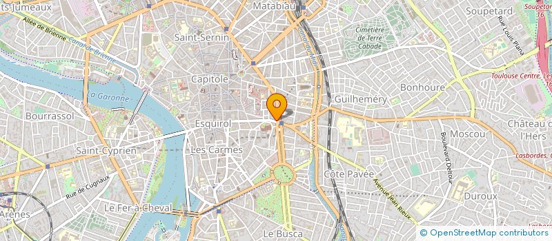 localisation de l'entreprise TABAC BLEU à TOULOUSE