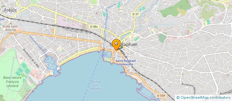 localisation de l'entreprise TABAC DE L AVIATION à SAINT-RAPHAEL