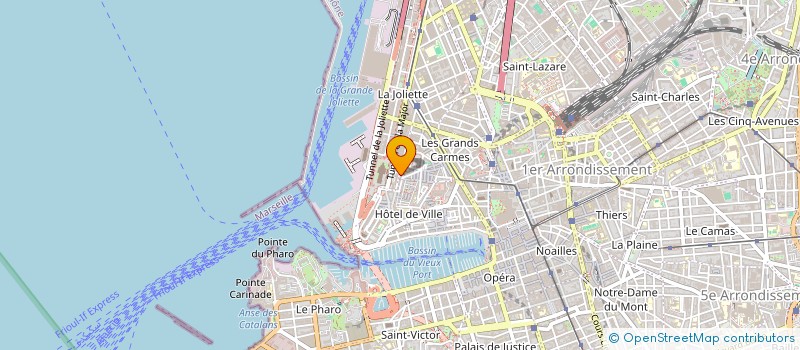 localisation de l'entreprise TABAC DE L'EVECHE à MARSEILLE