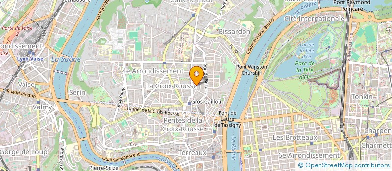 localisation de l'entreprise TABAC DE LA COLLINE  LYON