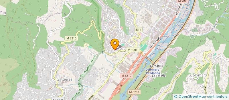 localisation de l'entreprise TABAC DE LA PLACE  GATTIERES