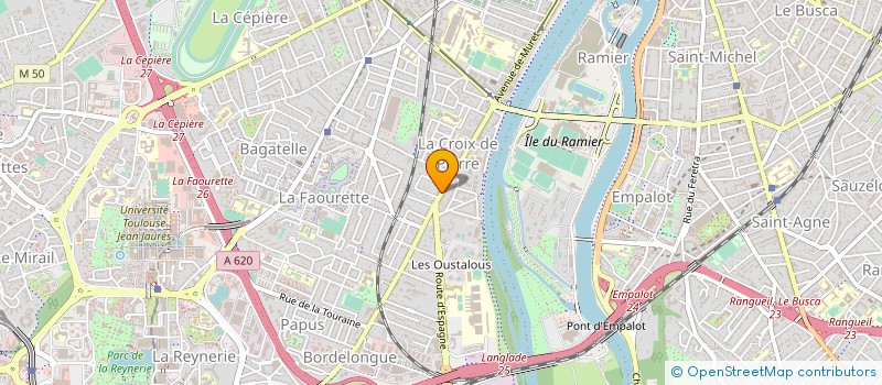localisation de l'entreprise TABAC DE LA POINTE à TOULOUSE
