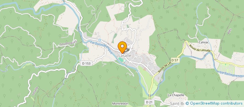 localisation de l'entreprise TABAC DE LASALLE  LASALLE