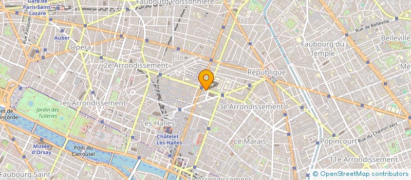 localisation de l'entreprise TABAC DES ARTS  PARIS