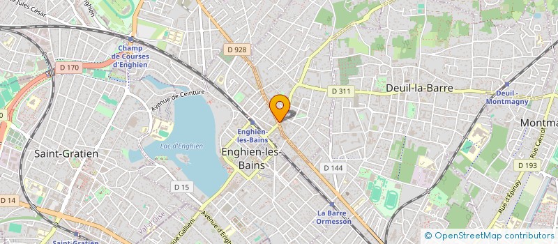 localisation de l'entreprise TABAC DU 146  MONTMORENCY