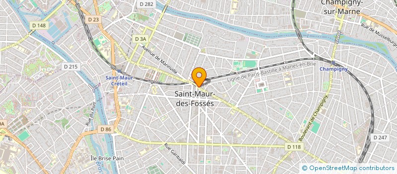localisation de l'entreprise TABAC DU PARC SAINT MAUR à SAINT-MAUR-DES-FOSSES