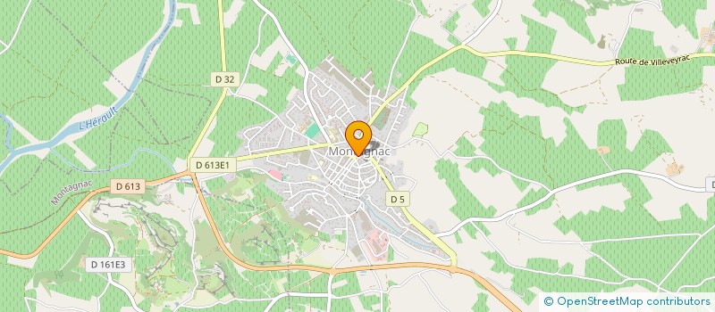 localisation de l'entreprise TABAC FAMILY  MONTAGNAC