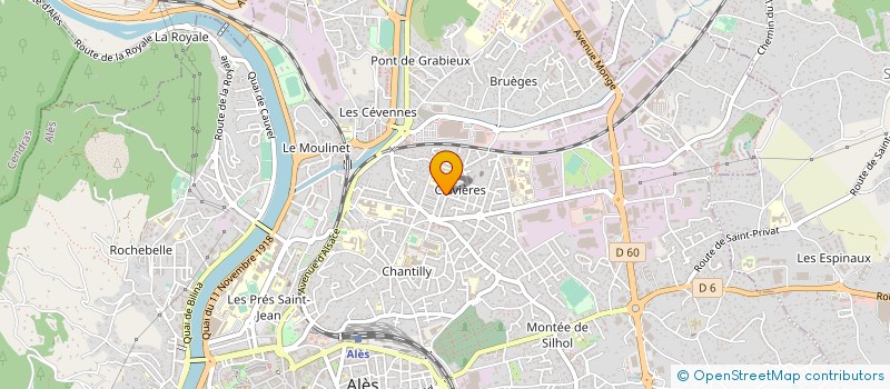 localisation de l'entreprise TABAC L'ESPLANADE à ALES