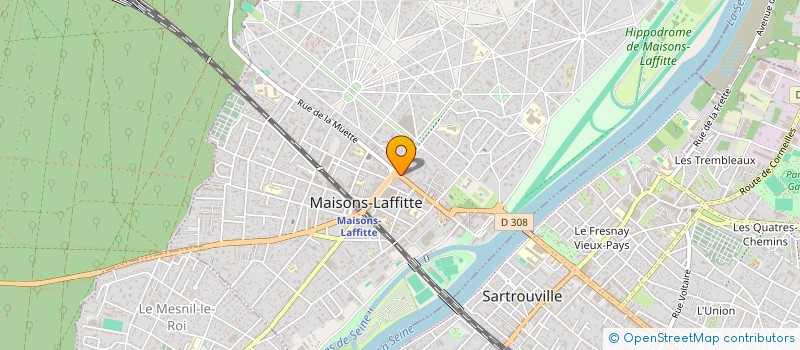 localisation de l'entreprise TABAC LAFFITTE  MAISONS-LAFFITTE