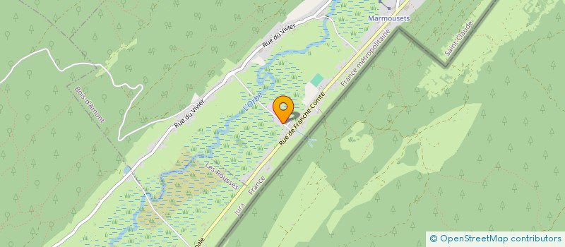 localisation de l'entreprise TABAC LE BOIS D'AMONIER  BOIS-D'AMONT