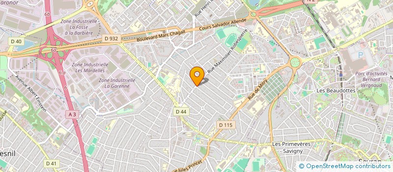 localisation de l'entreprise TABAC LE MAXIMILIEN à AULNAY-SOUS-BOIS