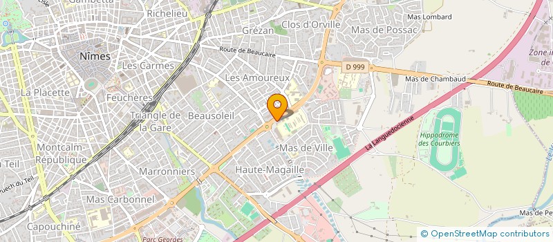 localisation de l'entreprise TABAC LOTO PRESSE DU MAS DE VILLE à NIMES