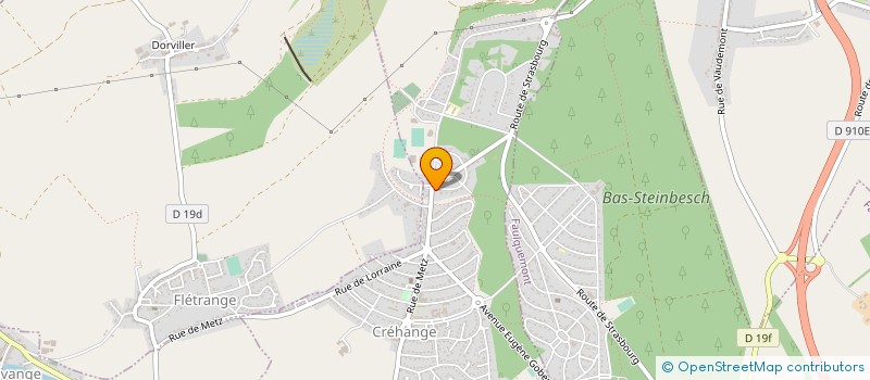 localisation de l'entreprise TABAC MOSA SNC  CREHANGE