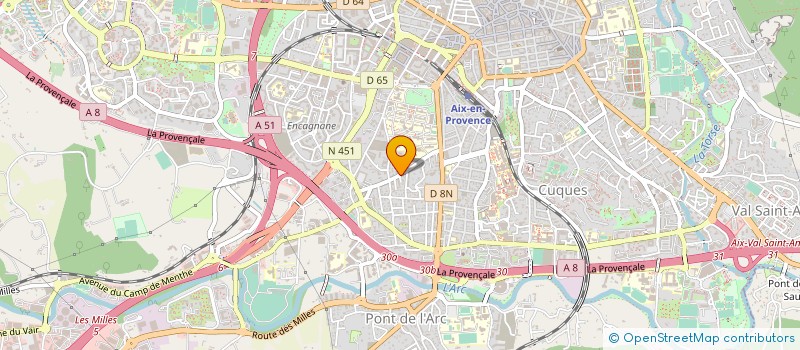localisation de l'entreprise TABAC PRESSE DU PIGONNET à AIX-EN-PROVENCE