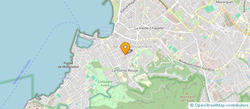 localisation de l'entreprise TABACS PRESSE CHEZ FACO à MARSEILLE 8EME