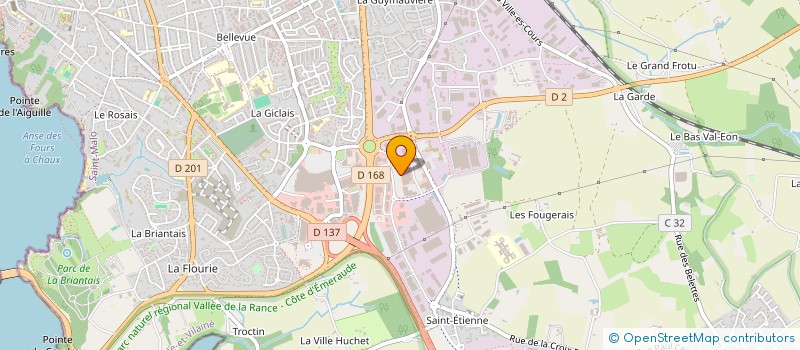 localisation de l'entreprise TABAHIBA à SAINT-MALO