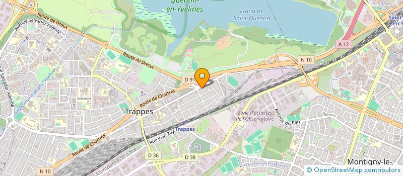 localisation de l'entreprise TABALEX  TRAPPES