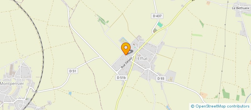 localisation de l'entreprise TABANA RIDER  EFFIAT