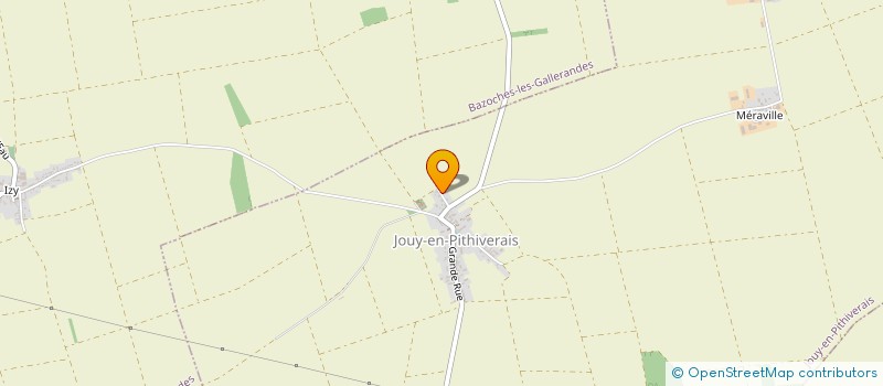 localisation de l'entreprise TABARANGER à JOUY-EN-PITHIVERAIS