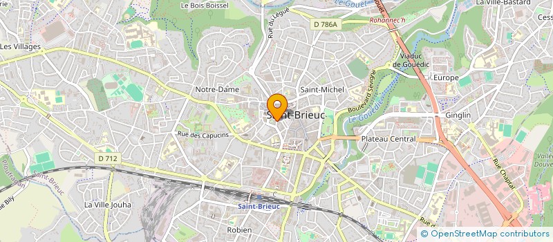 localisation de l'entreprise TABARAY DISTRIBUTION à SAINT-BRIEUC