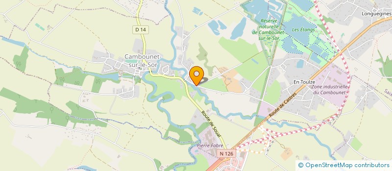 localisation de l'entreprise TABARNAK  CAMBOUNET-SUR-LE-SOR