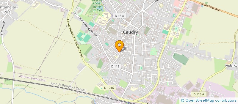 localisation de l'entreprise TABARY  LA BARRE-DE-SEMILLY