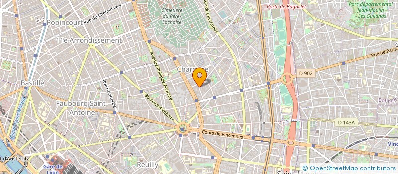 localisation de l'entreprise TABAS  PARIS