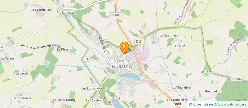 localisation de l'entreprise TABASAMU MOJA SOURIRE ENSEMBLE à LA FERRIERE-AUX-ETANGS