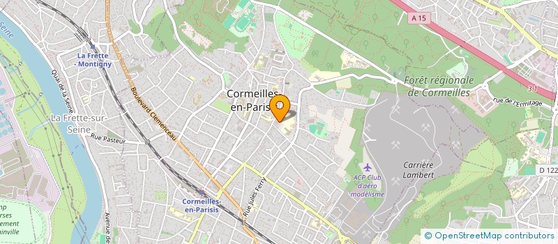 localisation de l'entreprise TABAT PRO à CORMEILLES-EN-PARISIS